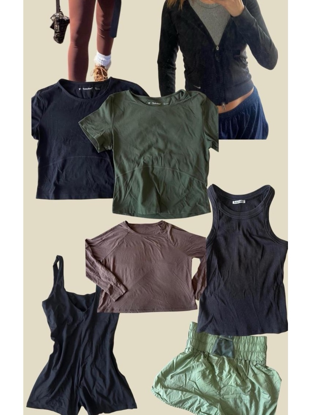 Workout bundle sizes M-XL